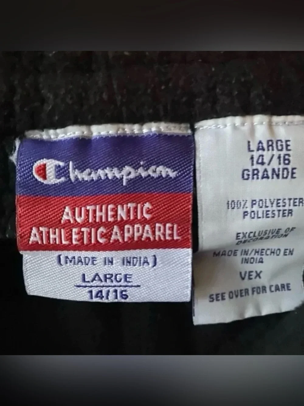 Champion Fleece Sweatpants Boys Large (14/16) NWOT